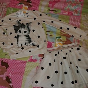 H&M - SKIRT & TOP girls 8/10